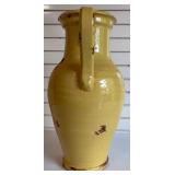 Set of 3 Tuscan Italy Earthenware Jugs and Urn with Handles