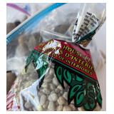 Collection of Decorative River Stones and Pearl Stones