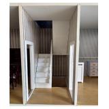 Victorian Style Dollhouse with Furniture and Accessories