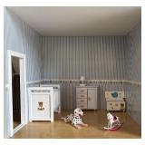 Victorian Style Dollhouse with Furniture and Accessories