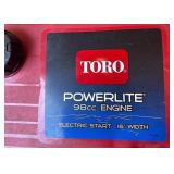 Toro Powerlite 98cc 16-Inch Snow Blower with Electric Start
