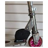 Pair of Used Razor Scooters - Black Label and Standard Model