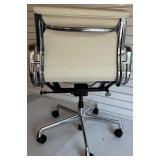 Adjustable Office Chair with Chrome Finish