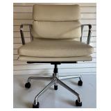 Adjustable Office Chair with Chrome Finish