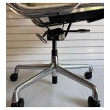 Adjustable Office Chair with Chrome Finish