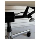 Adjustable Office Chair with Chrome Finish