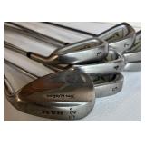 Complete Golf Set with Bag, Caddy, and Clubs including RAM and Silver Diamond