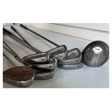 Complete Golf Set with Bag, Caddy, and Clubs including RAM and Silver Diamond