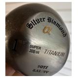 Complete Golf Set with Bag, Caddy, and Clubs including RAM and Silver Diamond