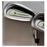 Complete Golf Set with Bag, Caddy, and Clubs including RAM and Silver Diamond