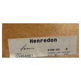 Henredon Dresser with Dark Chestnut Finish and Marble Top