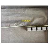 Harden Dark Wood Sideboard with Metal Base