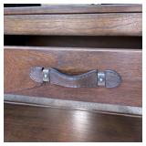 Arhaus Wood Console Table with Two Drawers