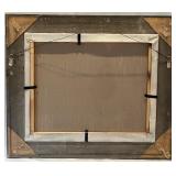 Framed Painting of Hound Dogs by G. Herring