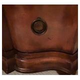 Hickory Chair Bombe Chest Dresser with Brass Hardware #1