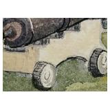 Set of 4 Framed Prints - London Landmarks by Angela Fielder