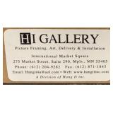 Set of 4 Framed Prints - London Landmarks by Angela Fielder