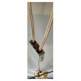 Vintage Wooden Picture Frame with Integrated Art Light