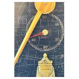 Large Vintage-Style Wall Clock by Timeworks