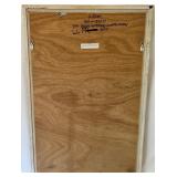 Large Gold-Framed Wall Mirror