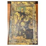 Vintage Atlas Major Books with Hidden Compartment Box