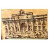 Framed Print of Fontana di Trevi Roma James Company