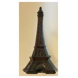 Set of 3 Home Decor Items: Table Lamp, Pier 1 Candle Holder & Eiffel Tower Statue