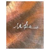 Bulldog with Colorful Cap Canvas PrintÂ 