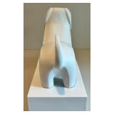 Jonathan Adler Ceramic Dachshund Dog Bookends