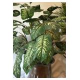 Collection of 5 Artificial Potted Plants for Home Decor