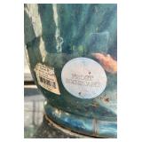 Decorative Frost Resistant Blue Ceramic Planter