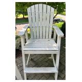 Set of 2 Malibu Outdoor Living Bar Chairs with Side Table