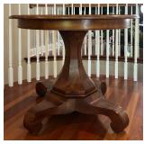 Milling Road Round Wooden Pedestal Table
