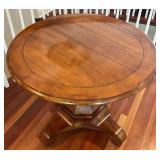 Milling Road Round Wooden Pedestal Table