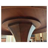 Milling Road Round Wooden Pedestal Table