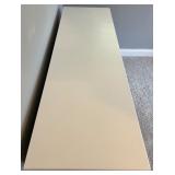 White Dresser with Green Glass Knobs by Stanley Furniture