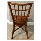 Vintage Bamboo Desk and Chair Set