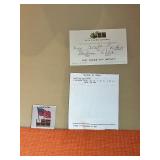 Orange Upholstered Swivel Armchair by LEE Industries