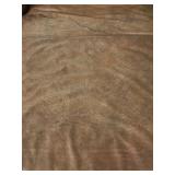 Leathercraft Extra Large Brown Leather Sectional Sofa with Chaise