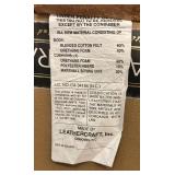 Leathercraft Extra Large Brown Leather Sectional Sofa with Chaise