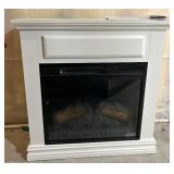 StyleWell Wheaton Electric Fireplace in White