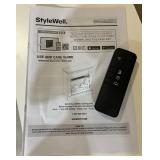 StyleWell Wheaton Electric Fireplace in White