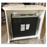 StyleWell Wheaton Electric Fireplace in White