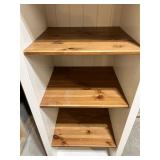 IKEA Visdalen Wooden Shelving Unit