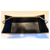 Collection of Decorative Items: Metal Magazine holder, Wine Sign, and Metal Cup