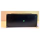 Collection of Decorative Items: Metal Magazine holder, Wine Sign, and Metal Cup