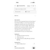 Robert Abbey Saturnia Flush Mount Light Fixture - NIB