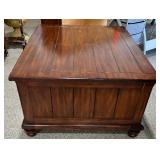 Harden Wooden Coffee Table with 4 Drawers with Bonus Protective Pads