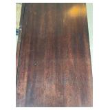 Harden Dark Wood Sideboard with Metal Base