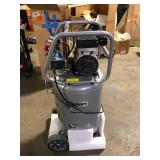 Husky 20 Gal.165 PSI Vertical Electric Oil-Free Quiet Auto/Workshop Air Compressor with Dual Gauges and 2-Quick Couplers Customer Returns See Pictures